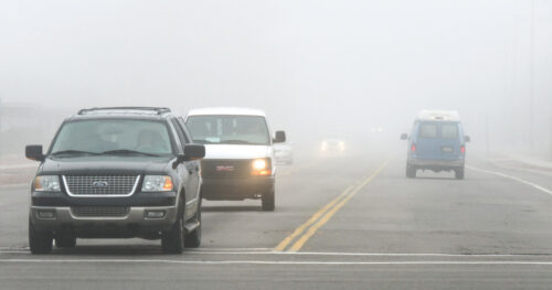 霧の中の運転